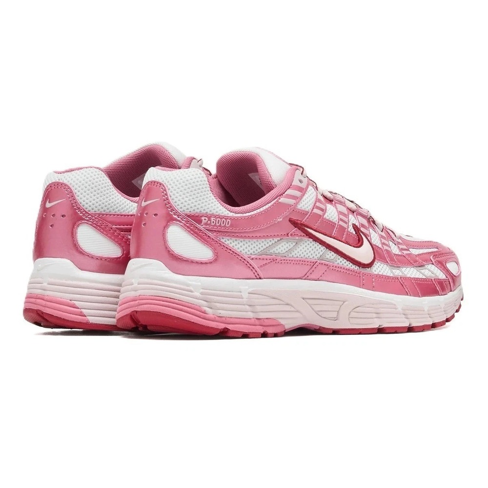 Nike P-6000 Shoe PEONY / TEAM CRIMSON / SILT RED IO3496 100 Womens Size 6 - Picture 4 of 5